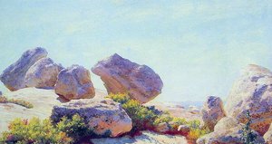 Boulders On Bear Cliff — Charles Courtney Curran