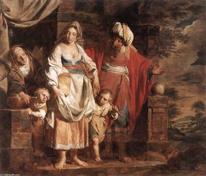 Hagar And Ishmael Banished — Pieter Jozef Verhaghen