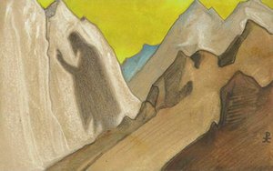 Shadow Of The Teacher — Nikolai Konstantinowitsch Roerich, Symbolism