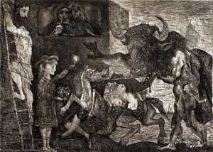 The Minotauromachie — Pablo Picasso, Surrealism