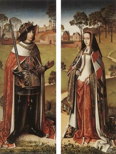 Wings Of An Altarpiece — Master Of The Joseph Sequence (master Of Affligem), Northern Renaissance