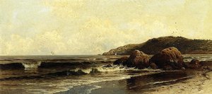 Breaking Surf 1 — Alfred Thompson Bricher, Hudson River School