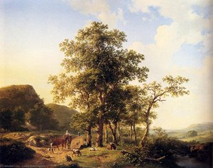 Hendrik Van De Sande A Halt Along The Way — Ludolf Backhuysen I