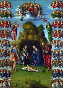 Adoration of the Shepherds with Angels