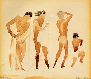 Simi-nude Figures — Charles Demuth