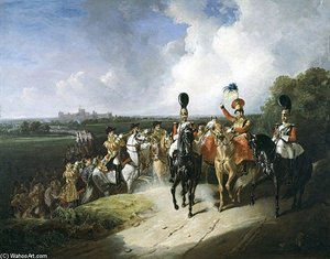 Band Of The Second Regiment Of Life Guards Leaving Windsor