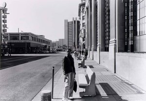 Public Transit Areas, 1st And Pine Ave., Looking North, From The Long Beach Documentary Survey Project — Anthony Hernandez
