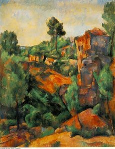 Carriere Bibemus — Paul Cézanne, Post-impressionist Landscape