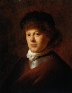 Portrait Of Rembrandt Van Rijn — Jan Andrea Lievens Jan Lievens