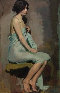 Study Of A Seated Woman — Alice Pike Barney