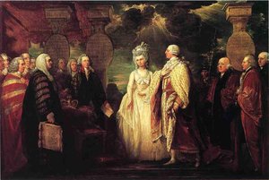 His Majesty George Iii Resuming Power — Benjamin West