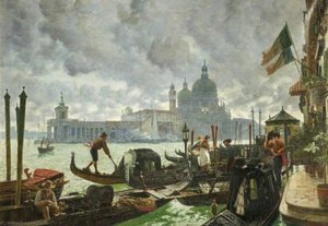 Grey Venice — Charles Napier Hemy
