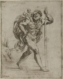 Saint Christopher — Reni Guido (le Guide)