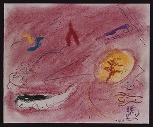 Canción De Los Cantos I — Marc Chagall
