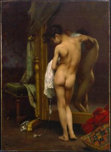 A Venetian Bather — Paul Peel
