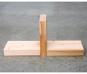 Douglas Fir Mini Fin — Carl Andre