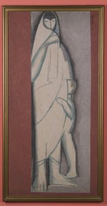 Mother And Child — Shilpacharya Zainul Abedin, Contemporary Realism