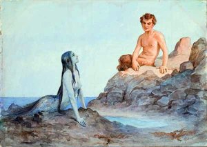 Mermaid And Faun — Sergey Solomko