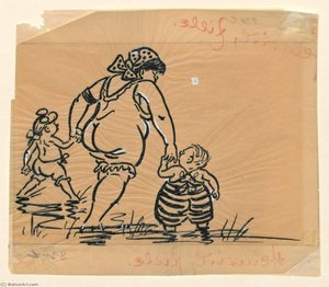 Untitled (aqreas) — Heinrich Zille