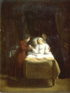 La duchesse d'Angoulême au lit de mort de l'Abbé Edgeworth La mort du dernier confesseur de Louis XVI (autre titre)