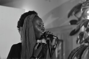 Photo Of The Presentation Of The Artist Isabel Novella In 2017 — Ouri Pota
