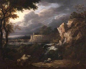 Landscape With A Bridge — Benjamin Barker Ii