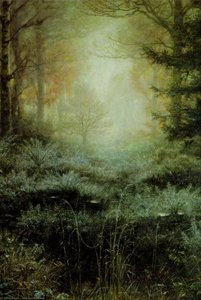 Dew Drenched Furze — Sir John Everett Millais, Realism