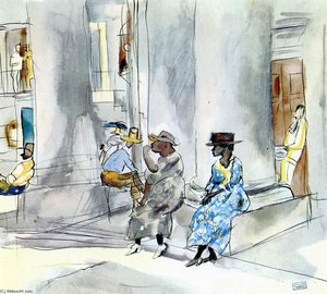 Outside The Church — Julius Mordecai Pincas
