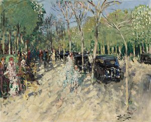 Spring At The Forest, (1929) — Pierre-eugène Montézin