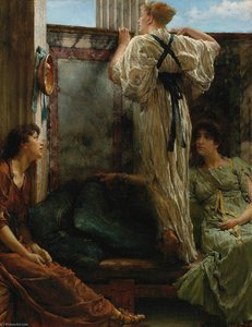Who Is It (inquisitive) — Lourens Alma Tadema
