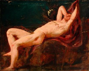 Man With An Arrow — William Etty, Academic Art