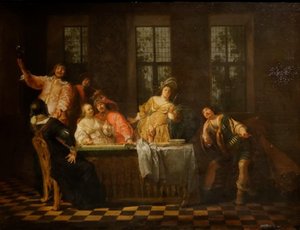 The Party — Nicolaes Knupfer