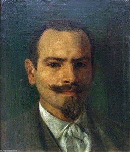 Nikolaus Kleinenberg, Überarbeitete Studie Zum Fresko Der Ostwand