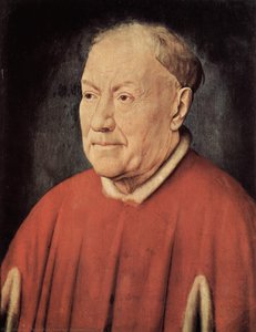 Retrato Del Cardenal Albergati — Jan Van Eyck, Renacimiento Nórdico