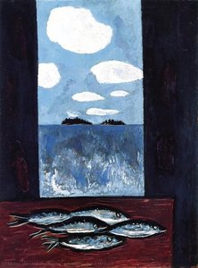 Sea Window–tinker Mackerel — Marsden Hartley