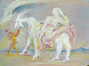 Frau Auf Einem Kamel — Salvador Dalí
