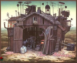 Shed Of Rebellion — Jacek Yerka