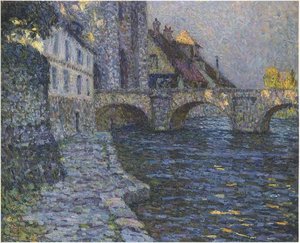 Gray Afternoon At Moret — Henri Le Sidaner