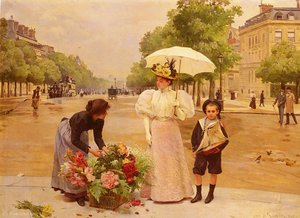 L - Avenue _ Des _ Champs - Elysees — Louis Marie De Schryver