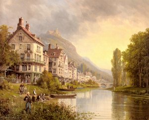 Au bord de la riviere