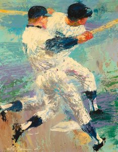 Mickey Mantle, Switcher — Leroy Neiman