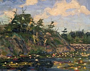 The Lily Pond — Thomas Thompson