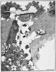 Illustration From In Childhoods Country (moulton) — Ethel Reed