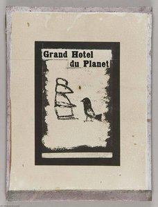 Untitled (mouse King And Bird, Mounted On Masonite) — Joseph Cornell