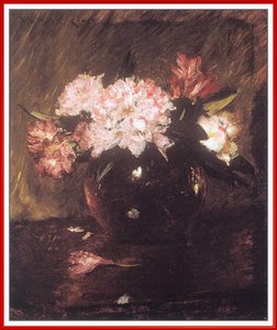 Peonies — William Merritt Chase