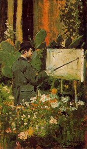 Pintando — Ignacio Pinazo Camarlench