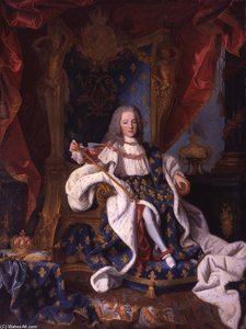 Portrait De Louis Xv — Jean Ranc