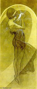 Untitled (9279) — Alphonse Mucha, Art Nouveau