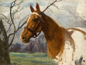 Chestnut Horse — Lucy Elizabeth Kemp Welch
