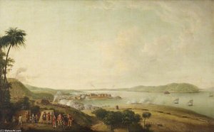 British Attack On The Citadel Of Martinique — Dominic Serres